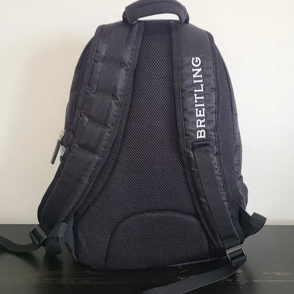 NWOT BREITLING Backpack Black Jet Team American Tour Bags